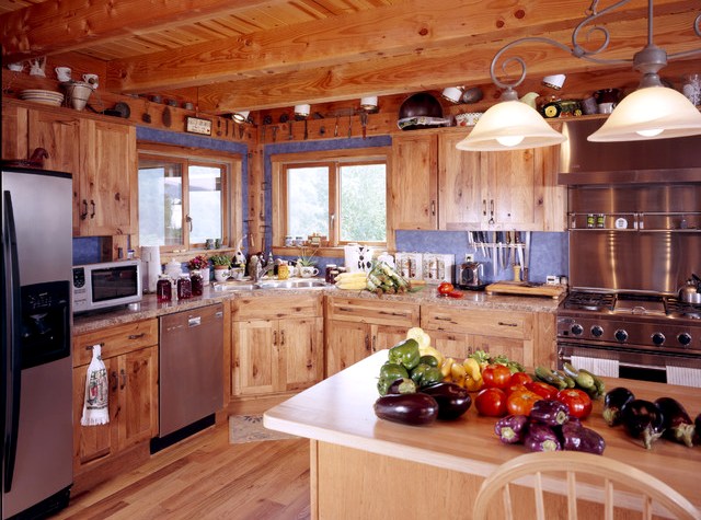 Кухня под дерево: 90 идей дизайна интерьера с деревянными элементами от steklorez69.ru